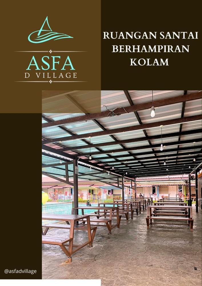 Asfa D Village - Resort - Homestay - Family Room Kemasik 外观 照片